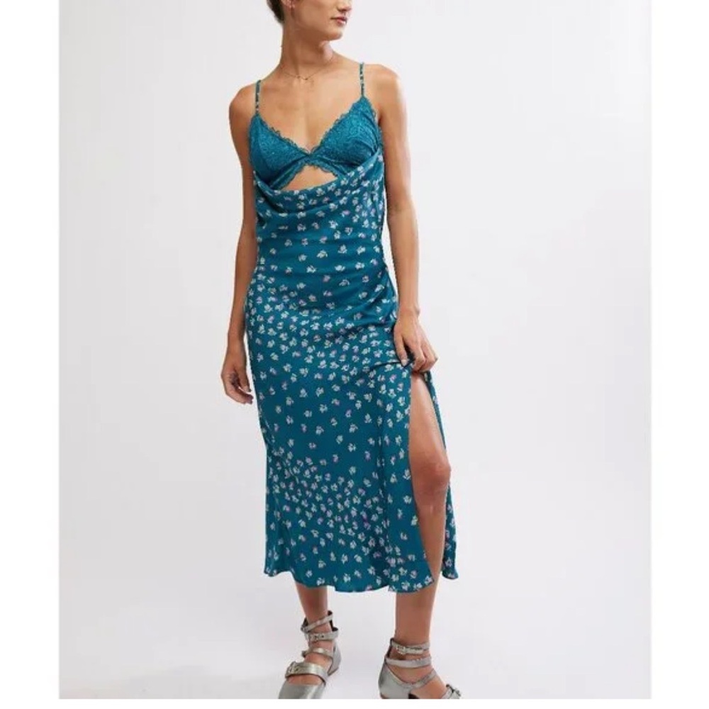 Free People Intimately Gossamer Glow Midi Dress